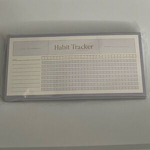 Habit Tracker Notepad